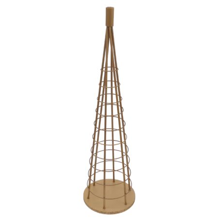 Deko-Baum Weihnachtsbaum Schmuckbaum Weihnachtsdeko Metall 90cm goldfarben