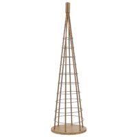 Deko-Baum Weihnachtsbaum Schmuckbaum Weihnachtsdeko Metall 90cm goldfarben