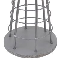 Deko-Baum Weihnachtsbaum Schmuckbaum Weihnachtsdeko Metall 90cm silberfarben
