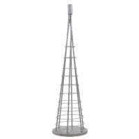 Deko-Baum Weihnachtsbaum Schmuckbaum Weihnachtsdeko Metall 90cm silberfarben
