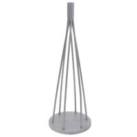 Deko-Baum Weihnachtsbaum Schmuckbaum Weihnachtsdeko Metall 90cm silberfarben