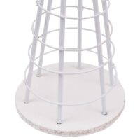 Deko-Baum Weihnachtsbaum Schmuckbaum Weihnachtsdeko Metall 90cm weiss