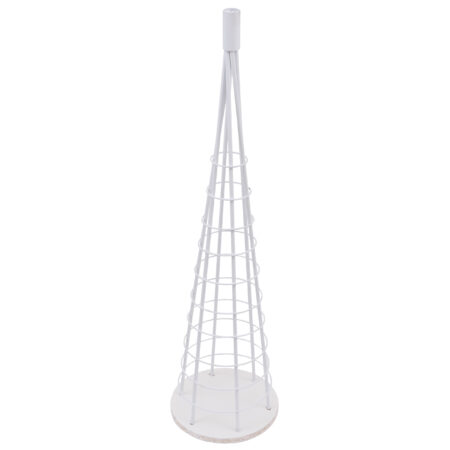 Deko-Baum Weihnachtsbaum Schmuckbaum Weihnachtsdeko Metall 90cm weiss