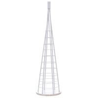 Deko-Baum Weihnachtsbaum Schmuckbaum Weihnachtsdeko Metall 90cm weiss