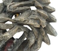 Deko Wolfskopf Schädel aus Polyresin 32 cm Wanddeko