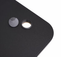 Eck-Schreibtisch elektrisch höhenverstellbar mit Memory Schwarz-grau