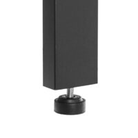 Eckregal Industriell Standregal 5-stufig Braun