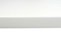 Weiße Eck-Schreibtischplatte 90° MVG-zertifiziert