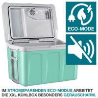 Thermobox elektrisch, 40 Liter, leise und mobil, auch als Kühlbox nutzbar.