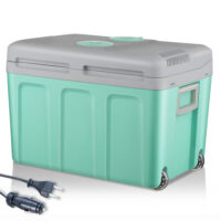 Thermobox elektrisch, 40 Liter, leise und mobil, auch als Kühlbox nutzbar.