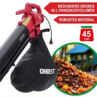 Elektro-Laubsauger und Bläser PowerLeaf 3245, 3200 W, 3-in-1