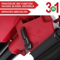 Elektro-Laubsauger und Bläser PowerLeaf 3245, 3200 W, 3-in-1