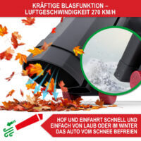 Elektro-Laubsauger und Bläser PowerLeaf 3245, 3200 W, 3-in-1