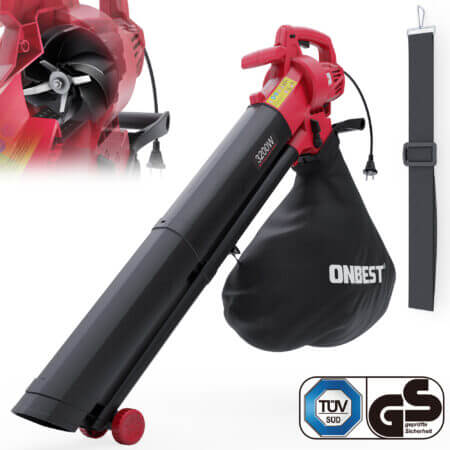 Elektro-Laubsauger und Bläser PowerLeaf 3245, 3200 W, 3-in-1