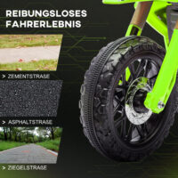 Elektro-Motorrad für Kinder 6V mit Stützrädern und Sound