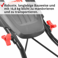 Elektro Schneefräse 2000W Schneeräumer mit Licht