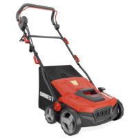 Leistungsstarker Elektro-Vertikutierer für die Rasenpflege mit 1800W.