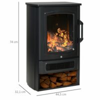 Elektrokamin Elektro-Heizung bis 25m2 Fläche