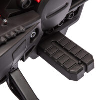 Rotes 6V Elektro-Motorrad für Kinder mit Stützrädern, ideal für 3-8 Jahre. Ein stabiles und sicheres erstes Motorrad.