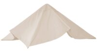 Ersatzbezug Luxus-Ampelschirm Sonnenschirmbezug 3x4m creme