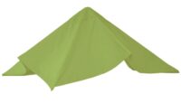 Ersatzbezug Luxus-Ampelschirm Sonnenschirmbezug 3,5x3,5m hellgrün