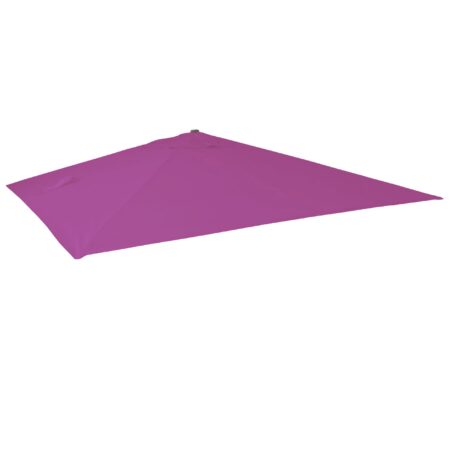 Ersatzbezug Luxus-Ampelschirm Sonnenschirmbezug 3x3m lila-violett