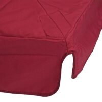 Ersatzbezug Luxus-Ampelschirm mit Flap Sonnenschirmbezug 3x3m bordeaux