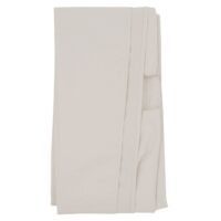 Ersatzbezug Luxus-Ampelschirm mit Flap Schirmbezug 3,5x3,5m creme-grau