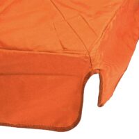 Ersatzbezug Luxus-Ampelschirm mit Flap Schirmbezug 3,5x3,5m terracotta