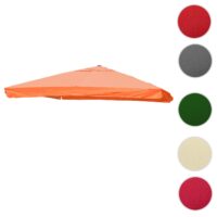 Ersatzbezug Luxus-Ampelschirm mit Flap Sonnenschirmbezug 3x4m terracotta