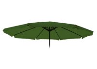 Ersatzbezug Sonnenschirm Meran Pro Marktschirm mit Volant Ø5m grün