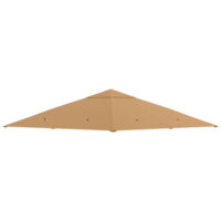 Ersatzdach für Gartenpavillon 3x3m Polyester beige