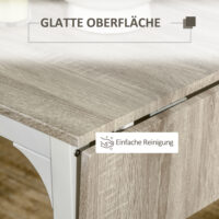 Essgruppe 3-teilig klappbar Natur & Weiss – Produktfoto zeigt modernes Design, hochwertige Materialien und funktionale Eigenschaften ideal für Wohn- oder Arbeitsbereiche. Perfekt als Einrichtungsinspiration oder zur Produktpräsentation in einem Onlineshop.