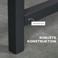Esstisch ausziehbar klappbar mit Rollen bis 20kg belastbar Braun – Produktfoto zeigt modernes Design, hochwertige Materialien und funktionale Eigenschaften ideal für Wohn- oder Arbeitsbereiche. Perfekt als Einrichtungsinspiration oder zur Produktpräsentation in einem Onlineshop.