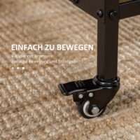 Esstisch klappbar mobil 130x80x74cm Hellbraun – Produktfoto zeigt modernes Design, hochwertige Materialien und funktionale Eigenschaften ideal für Wohn- oder Arbeitsbereiche. Perfekt als Einrichtungsinspiration oder zur Produktpräsentation in einem Onlineshop.