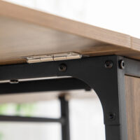 Esstisch klappbar mobil 130x80x74cm Hellbraun – Produktfoto zeigt modernes Design, hochwertige Materialien und funktionale Eigenschaften ideal für Wohn- oder Arbeitsbereiche. Perfekt als Einrichtungsinspiration oder zur Produktpräsentation in einem Onlineshop.