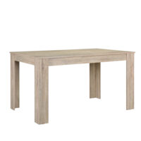 Esstisch Nora 140x90 cm Eiche Gekälkt