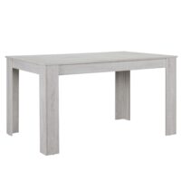 Esstisch Nora 140x90 cm Eiche Weiss
