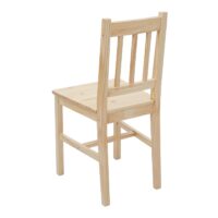 Esszimmer-Set Sitzgruppe Massivholz Landhaus 110cm Kiefer lasiert