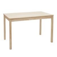 Esszimmer-Set Sitzgruppe Massivholz Landhaus 110cm Kiefer lasiert