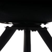 Esszimmerstuhl Küchenstuhl drehbar Auto-Position Stoff braun-dunkelbraun Armlehne