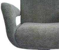 Esszimmerstuhl Küchenstuhl drehbar Auto-Return Chenille grün