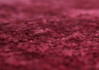 Esszimmerstuhl Küchenstuhl Polsterstuhl Holz Chenille bordeaux