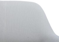 Esszimmerstuhl Küchenstuhl Polsterstuhl Holz Cord creme-weiss