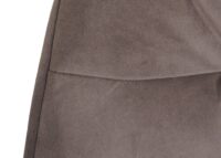 Esszimmerstuhl Küchenstuhl Polsterstuhl Armlehne drehbar Metall Stoff braun