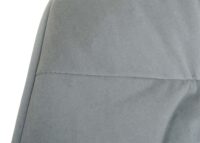 Esszimmerstuhl Küchenstuhl Polsterstuhl Armlehne drehbar Metall Stoff hellgrau
