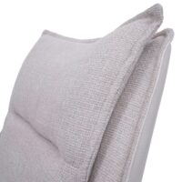 Esszimmerstuhl Küchenstuhl drehbar Auto-Return Stoff Öko-Tex creme-beige
