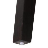 Esszimmertisch Esstisch ausziehbar 160-200x90cm Sheesham-Optik dunkle Beine