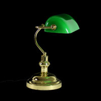 Tischlampe Colonia 37xØ 17cm Grün