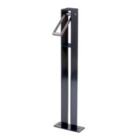 Fahrradbügel Fahrradständer aus Stahl anthrazit pulverbeschichtet Outdoor